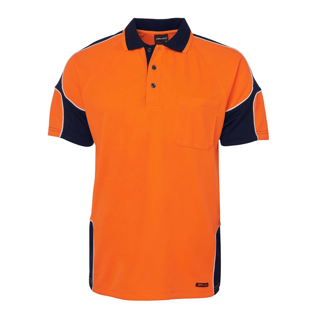 Jbs Wear 6AP4S Hi Vis Arm Panel Polo