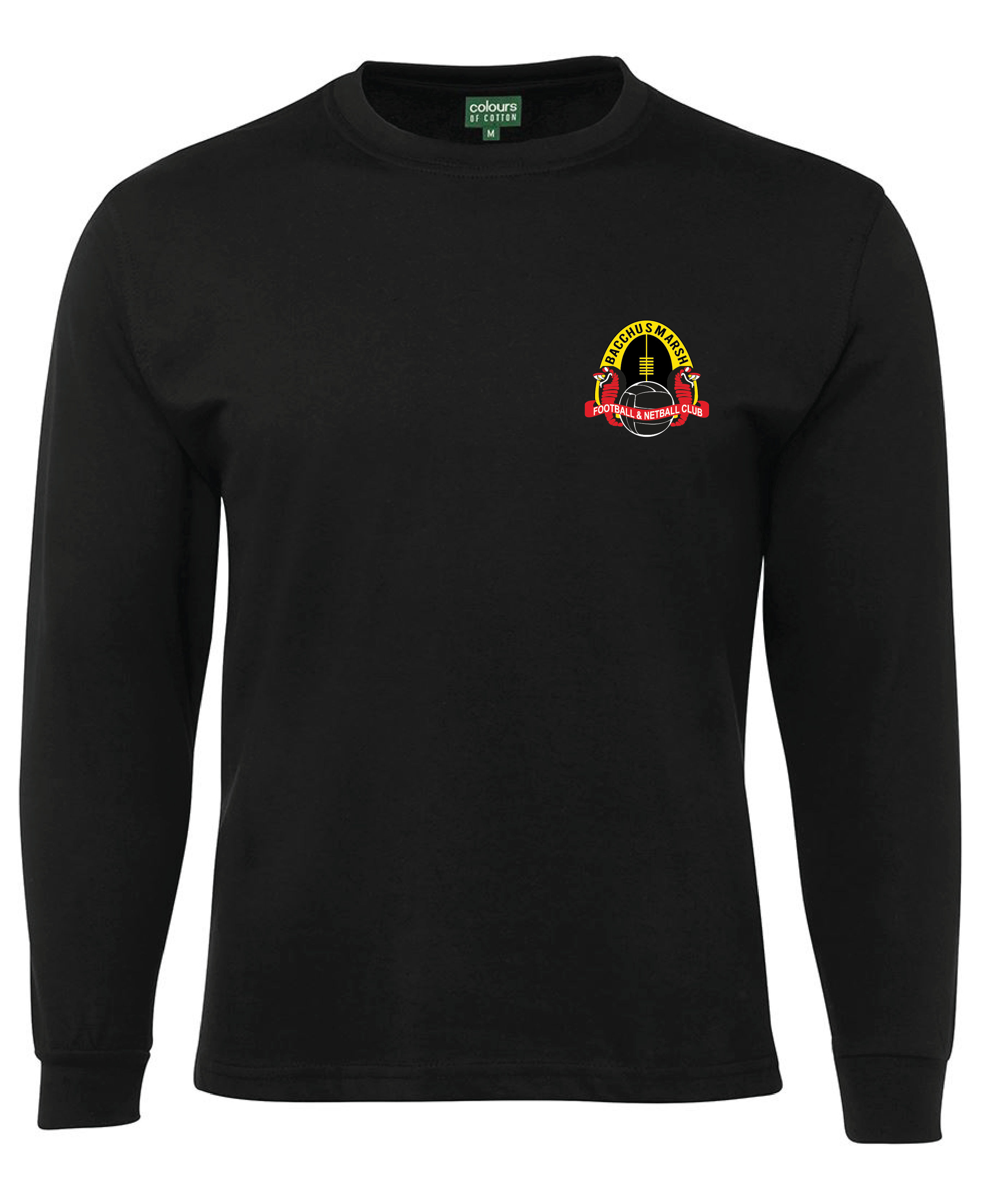 Bacchus Marsh Football Club Adult Long Sleeve Tee