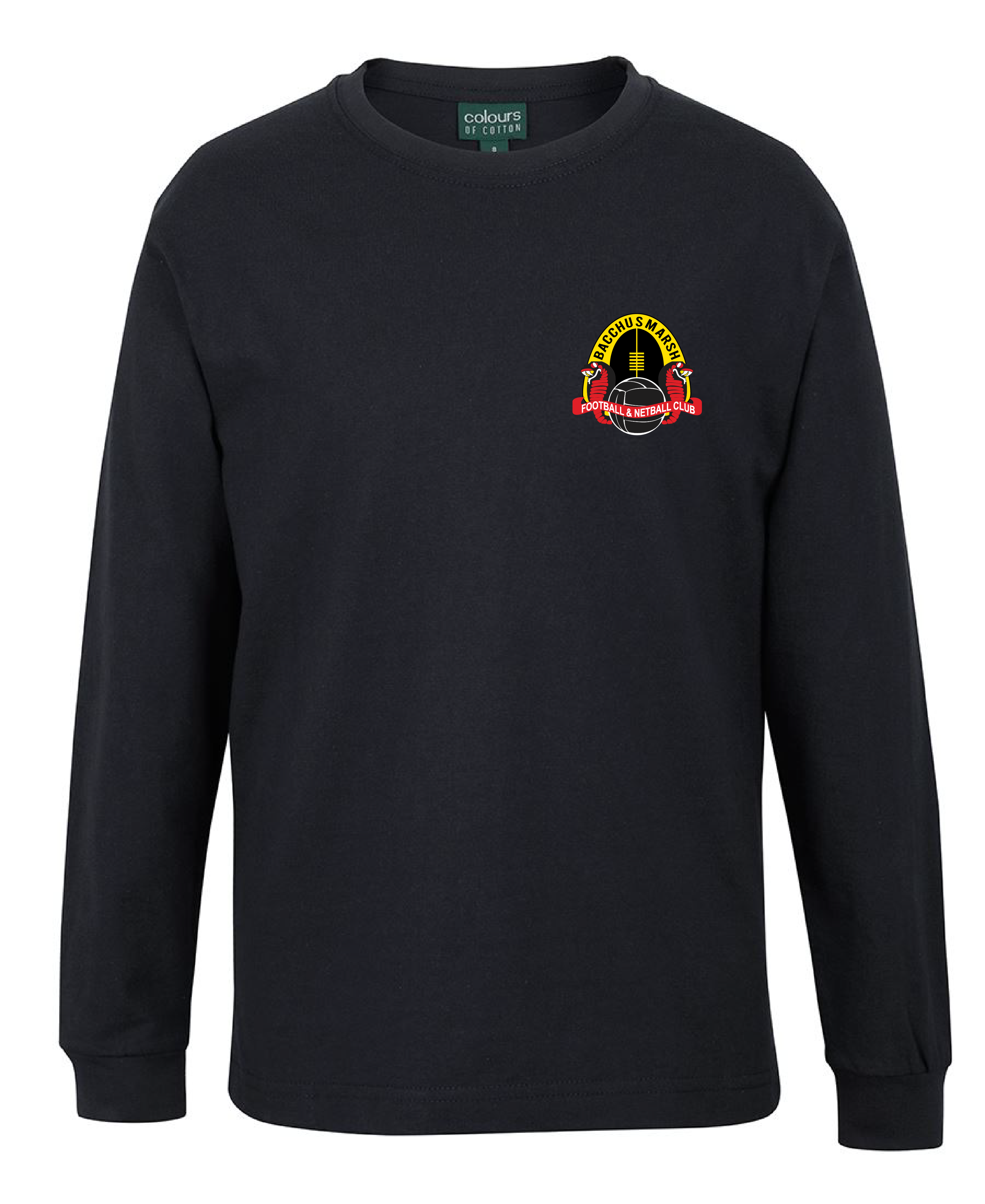 Bacchus Marsh Football Club Kids Long Sleeve Tee