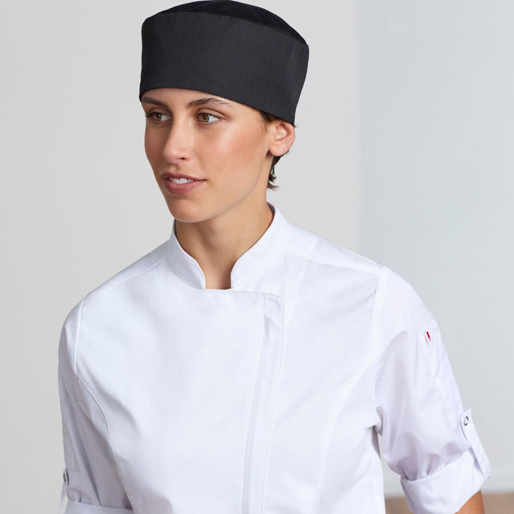 Yes Chef CH333 Mesh Flat Top Hat