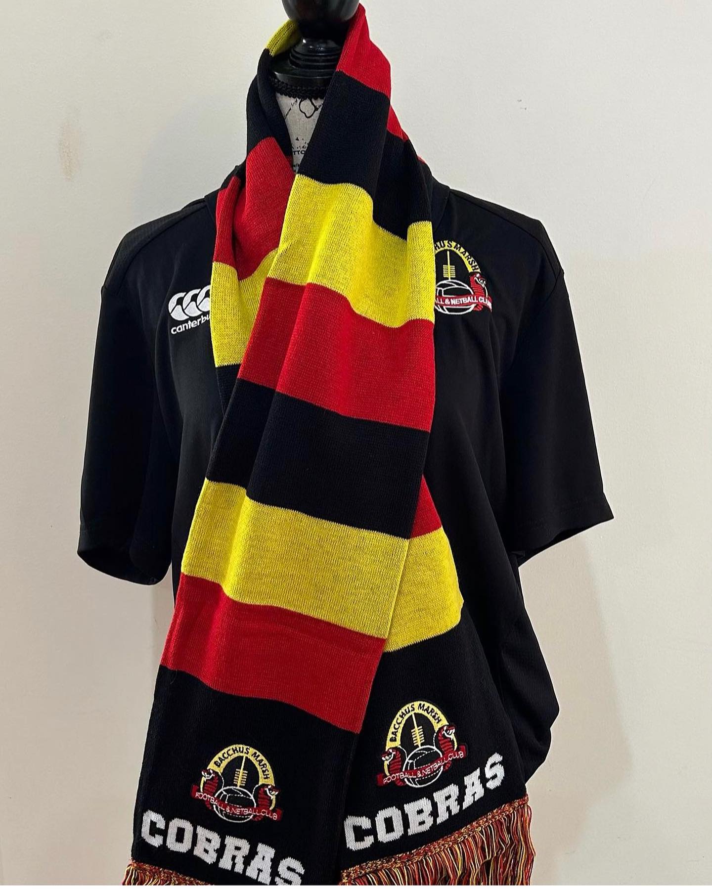 Bacchus Marsh Football Club Cobras Scarf