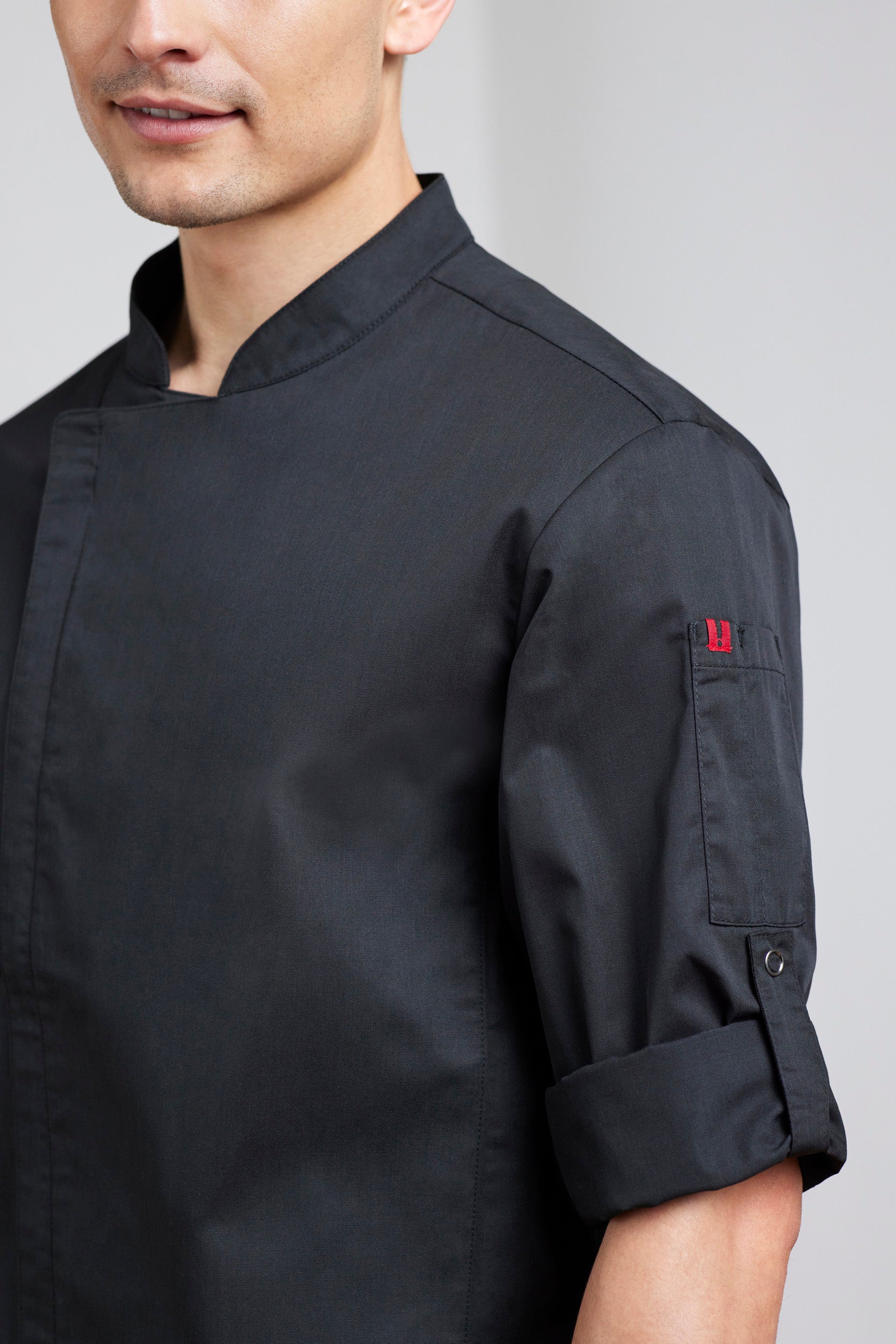 Yes Chef CH330ML Mens Alfresco Long Sleeve Chef Jacket