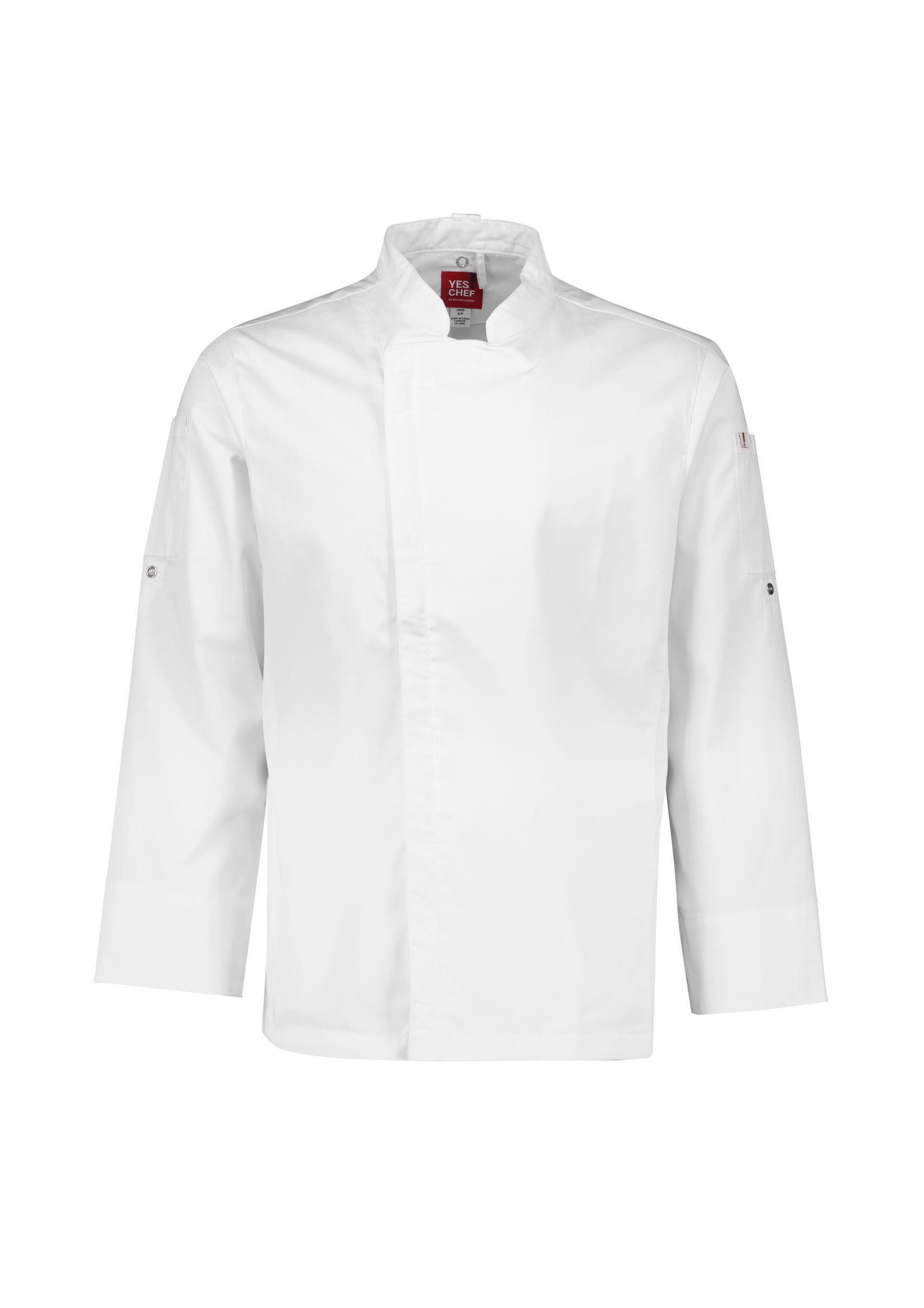 Yes Chef CH330ML Mens Alfresco Long Sleeve Chef Jacket