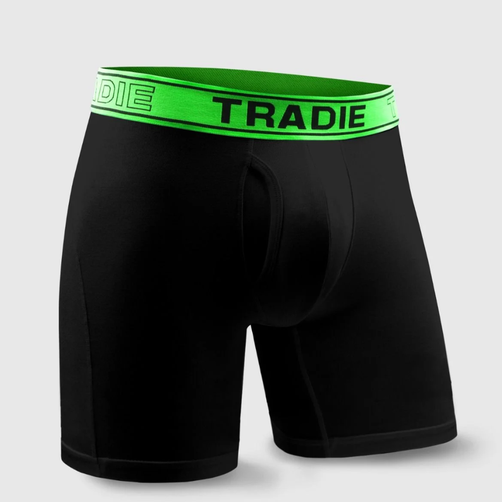 Tradie Mens Bamboo No Chafe Long Leg Trunk