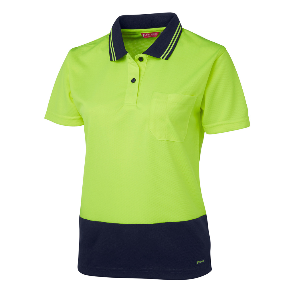 Jbs Wear Ladies 6LHCP Hi Vis Short Sleeve Comfort Polo