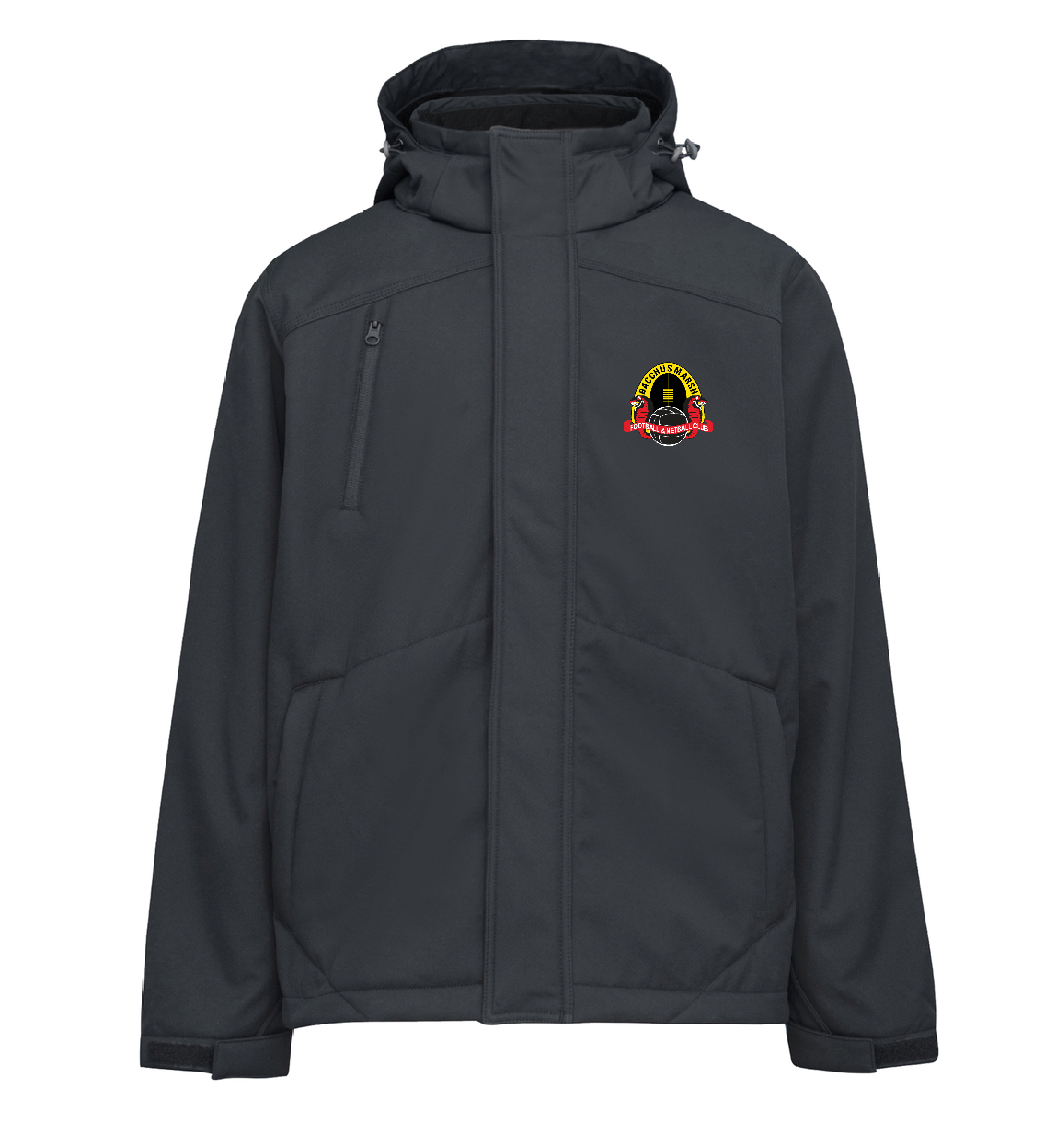 Bacchus Marsh Football Club Mens Club Winter Jacket