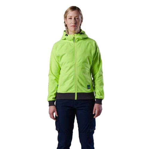 Fxd WF-3W Womens Hi Vis Work Fleece Hoodie