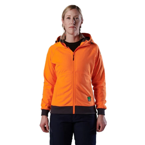 Fxd WF-3W Womens Hi Vis Work Fleece Hoodie