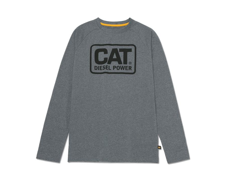 Cat Workwear 1010049 Diesel Power Long Sleeve Tee