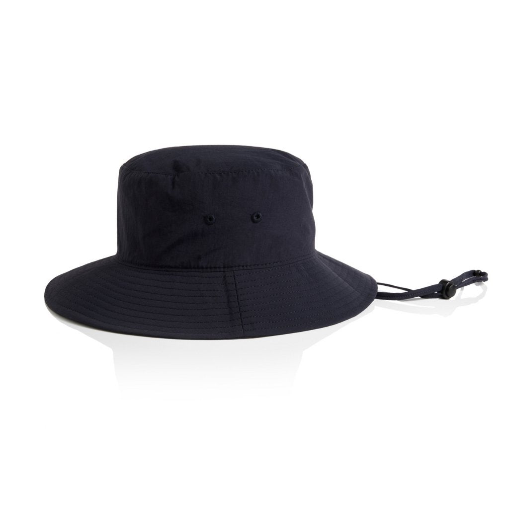 AS Colour 1174 Wide Brim Nylon Bucket Hat - Worklocker Bacchus Marsh - AS Colour - Accessories Hats / Caps - 1174.nvy.os