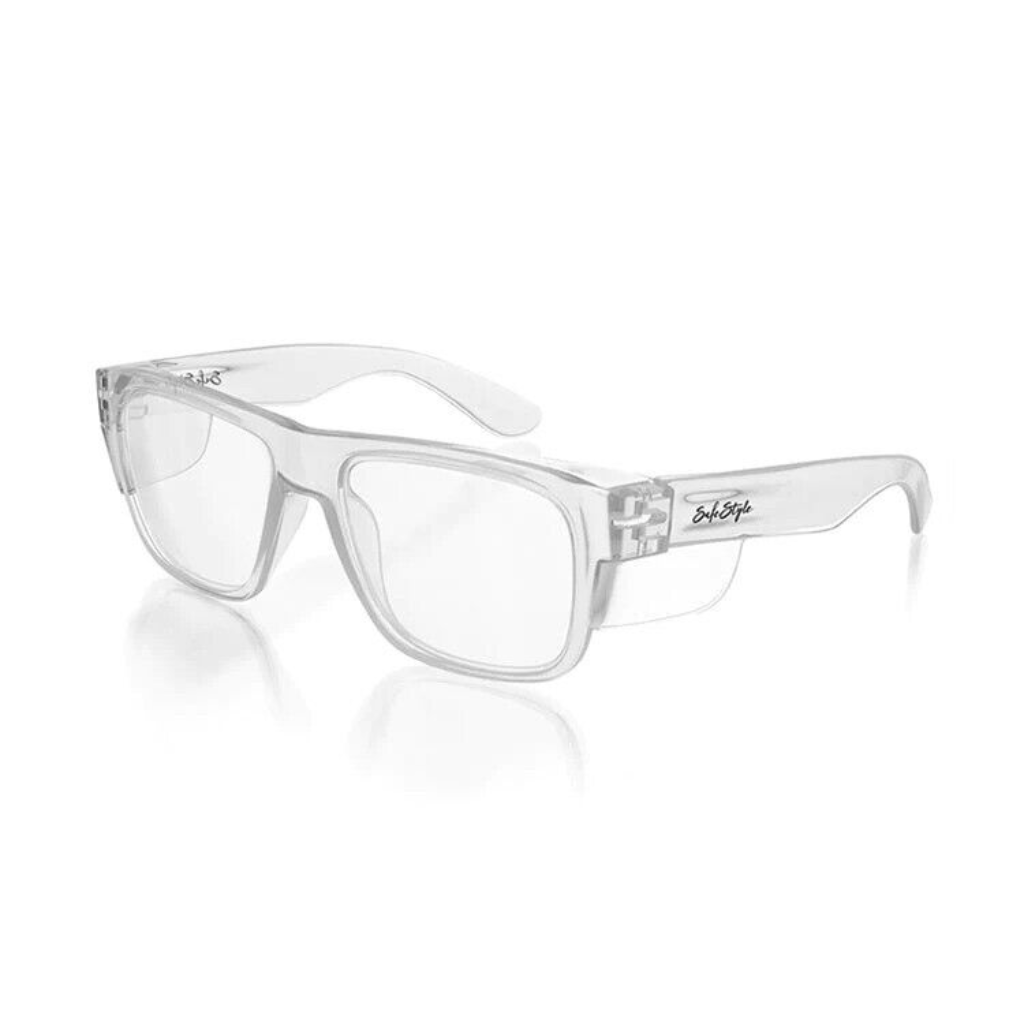 Safe Style Kids fusions Clear Frame/Clear Lens