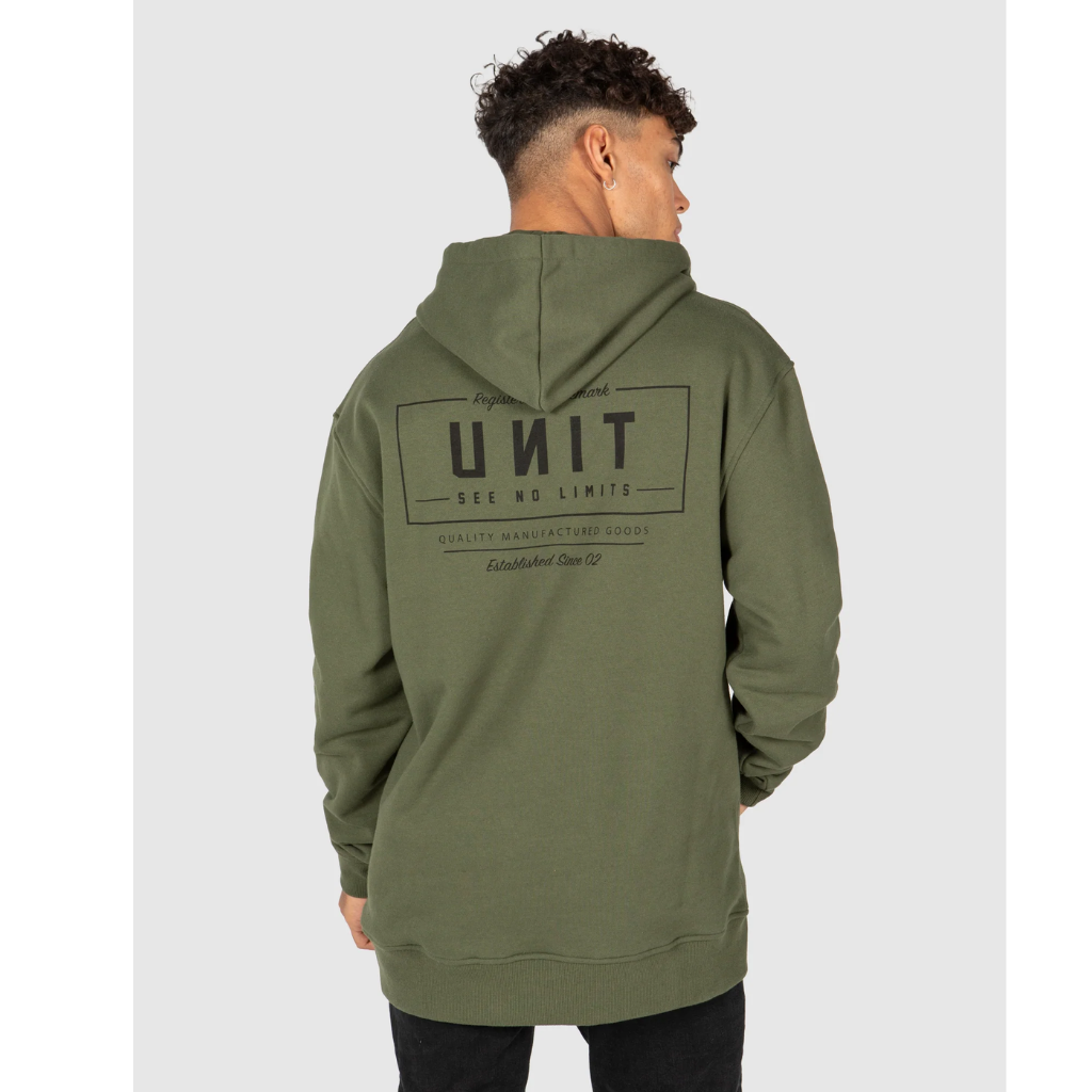 Unit Workwear Mens Fleece Hoodie Stance