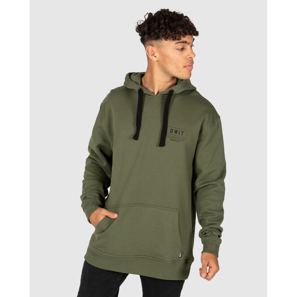 Unit Workwear Mens Fleece Hoodie Stance