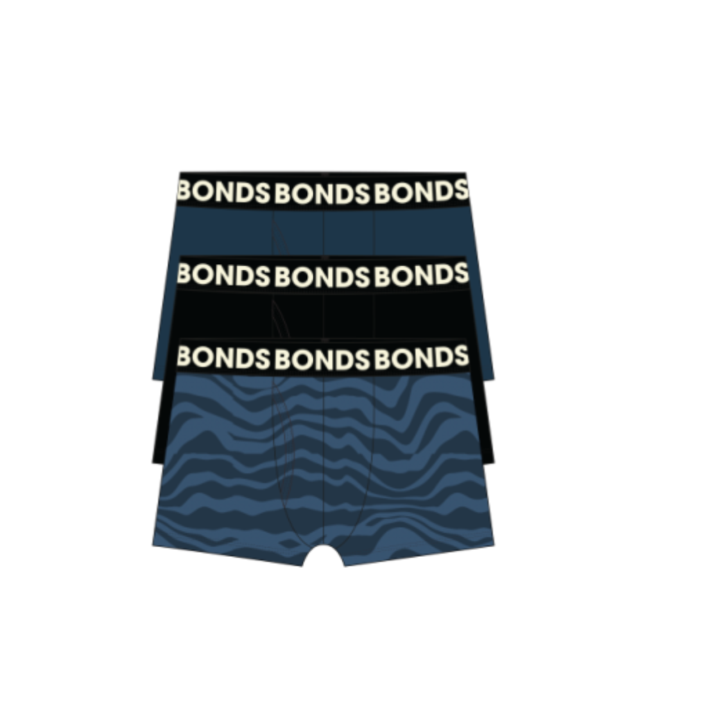 Bonds Mens Everyday Trunk 3 Pack