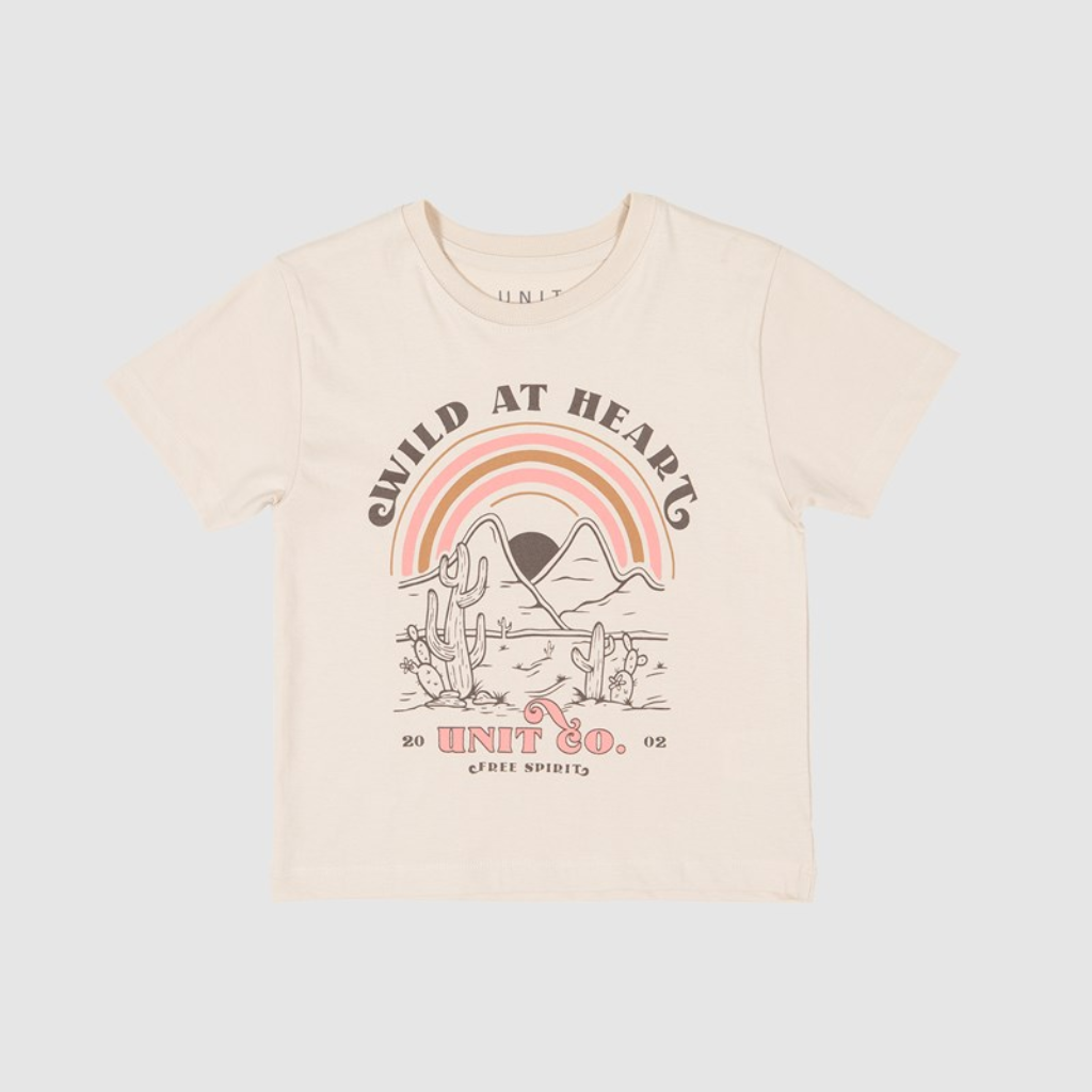 Unit Workwear Kids Wild Heart T-Shirt