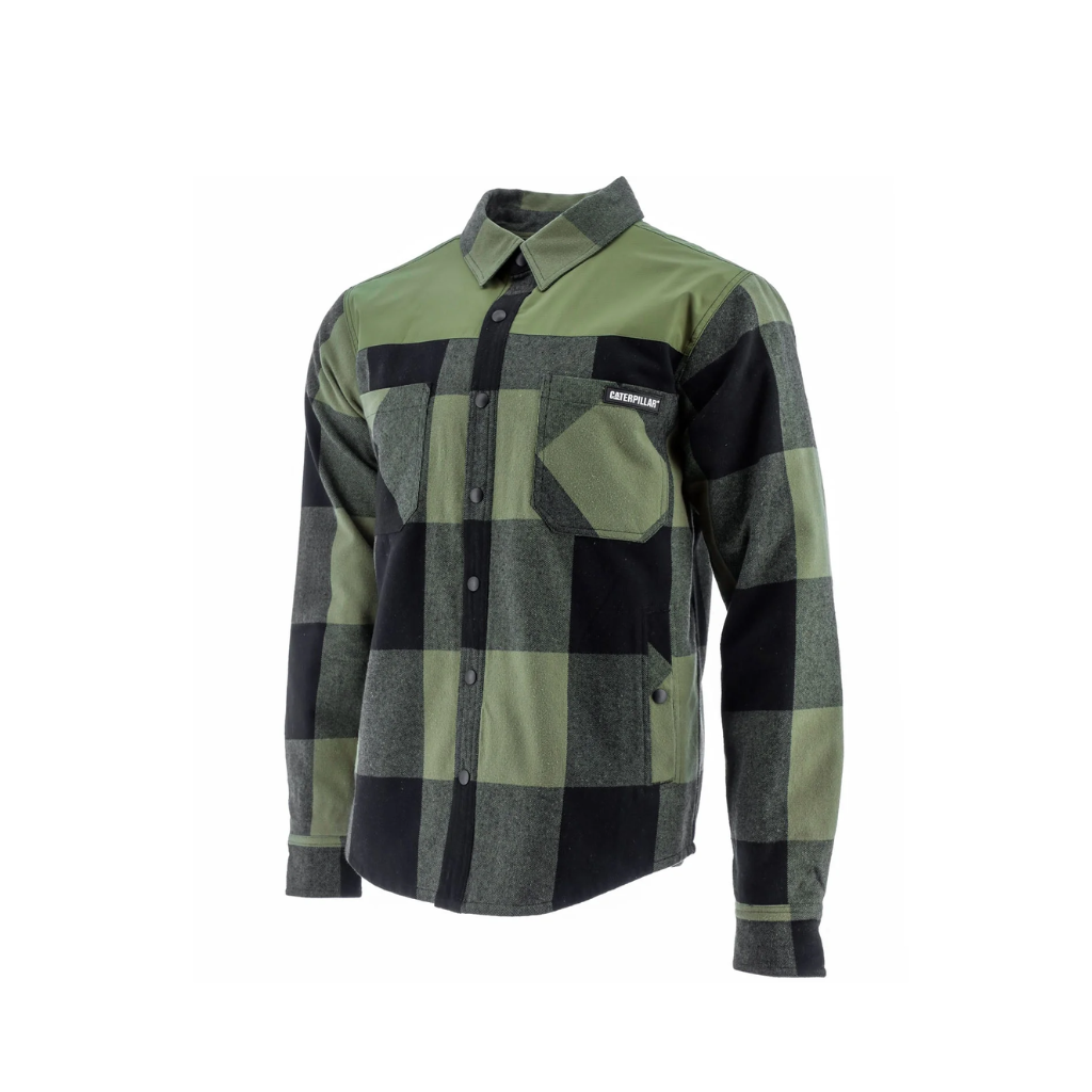 Cat workwear Buffalo Check Insulated Shirt Jacket