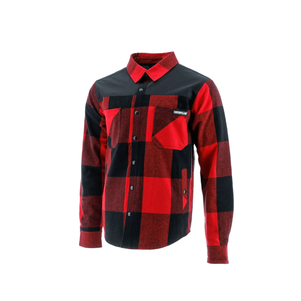 Cat workwear Buffalo Check Insulated Shirt Jacket