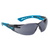 Bolle Safety 1672302 Rush+ Small Smoke Lens - NO SEAL - Blue frame
