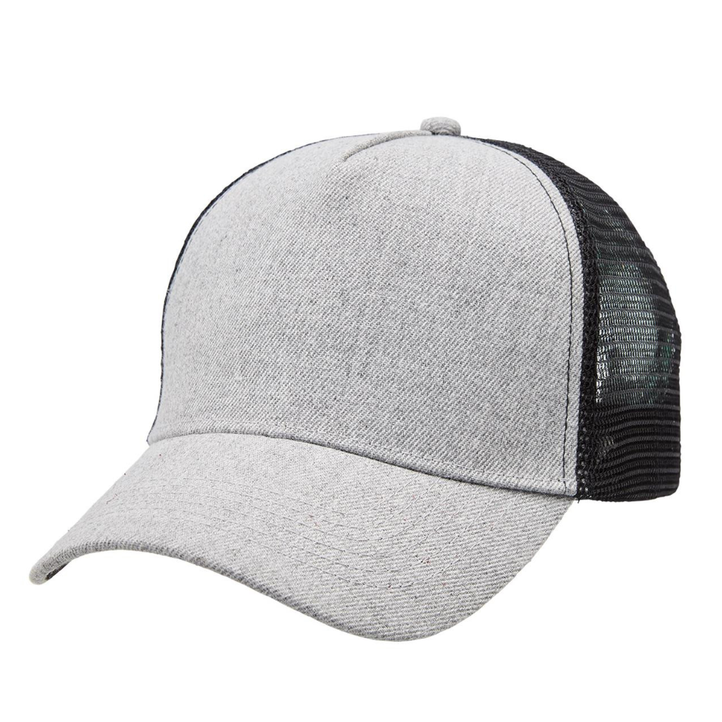 Legend 4395 Heathered Mesh Trucker Cap