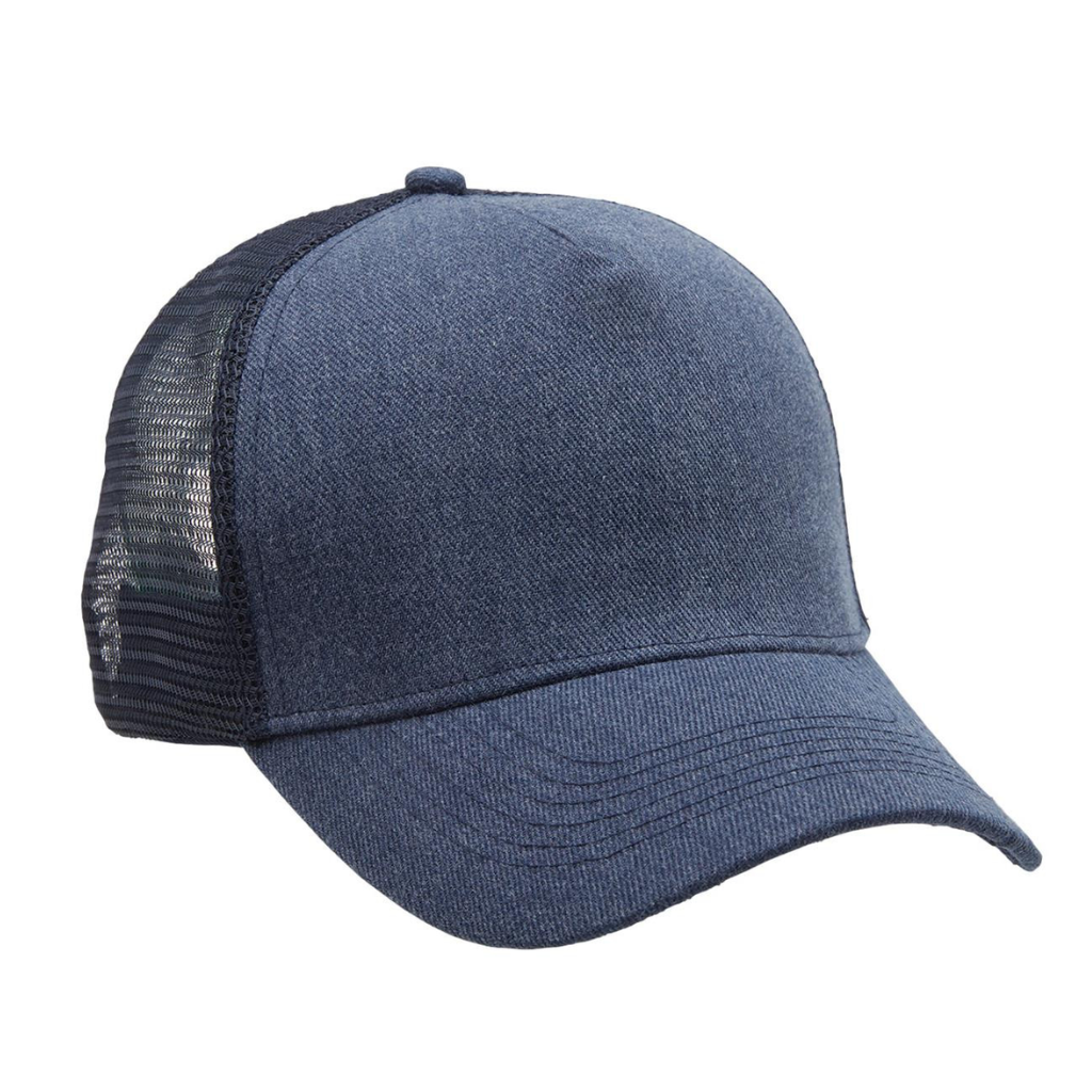 Legend 4395 Heathered Mesh Trucker Cap