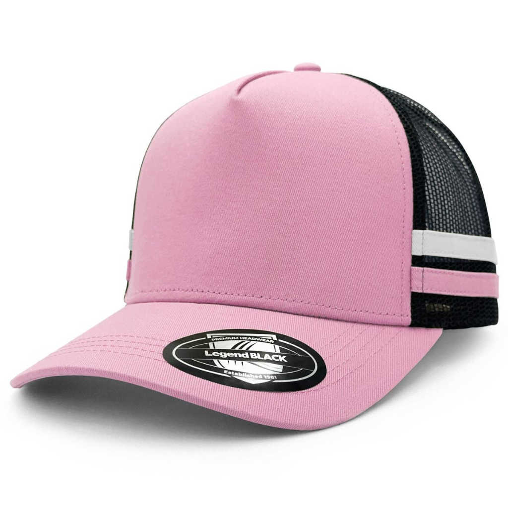 Legend Life 7050 Striped Trucker Cap