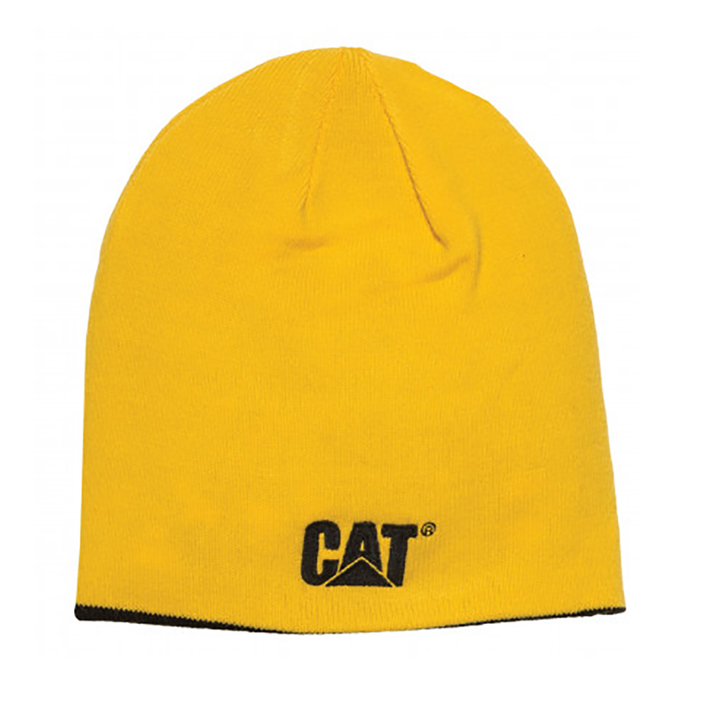 Cat Workwear Reversible Logo Beanie