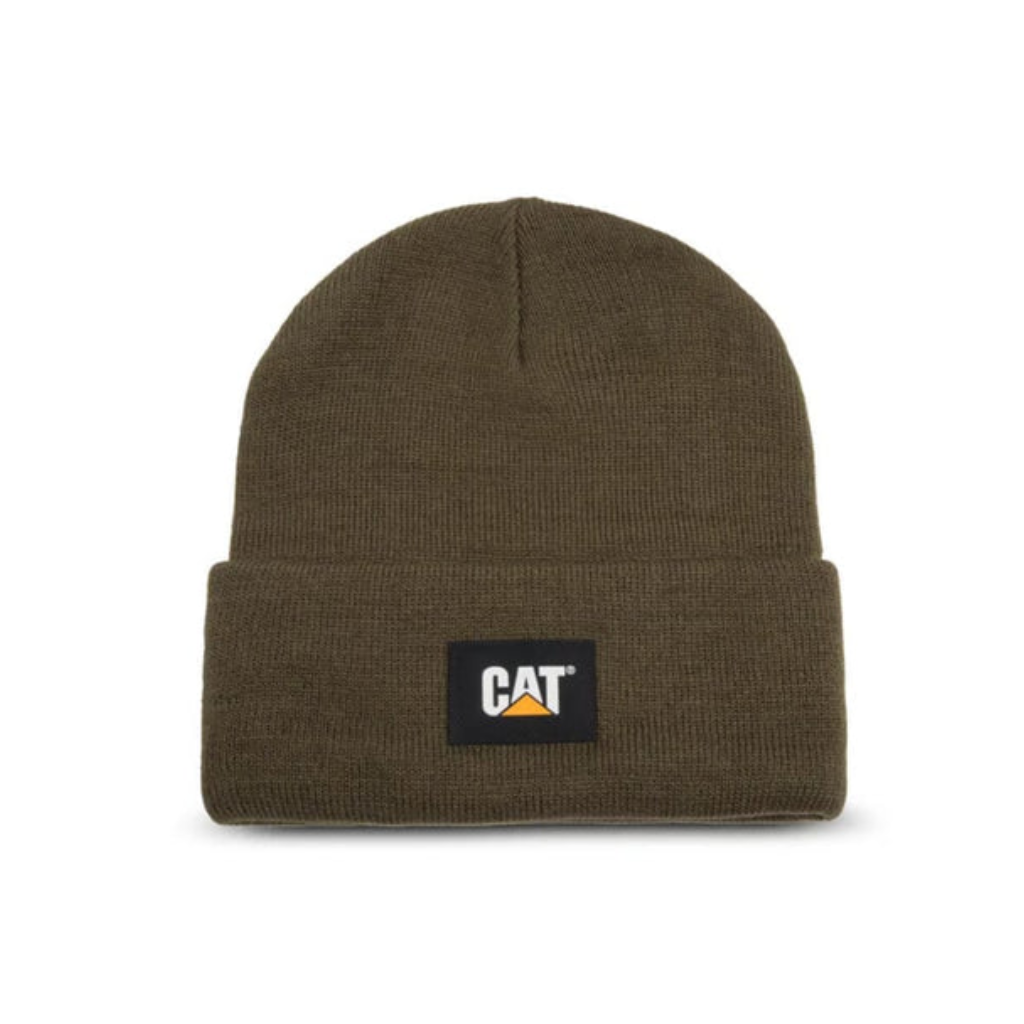 Cat Workwear Trademark Beanie Cuffed