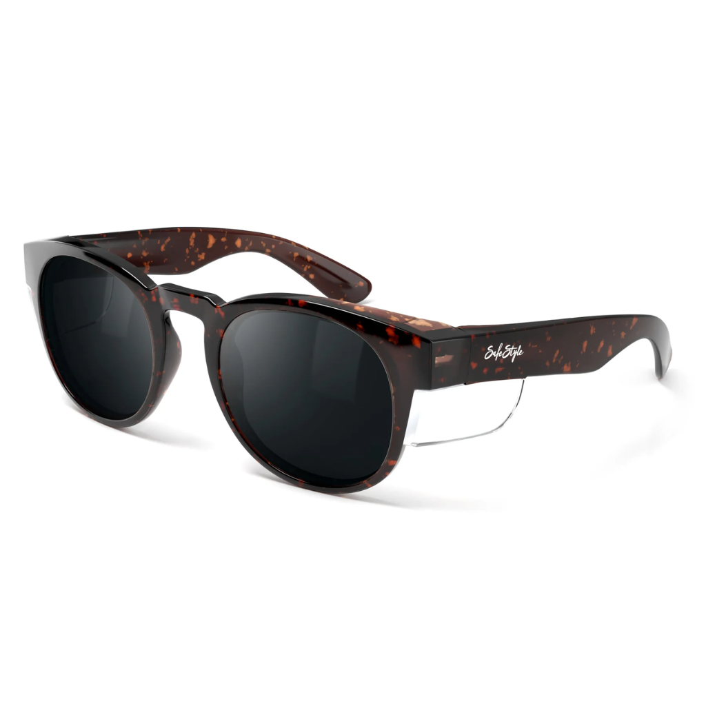 Safe Style Cruisers Matte Tort Frame/Brown Polarised Lens UV400 glassess