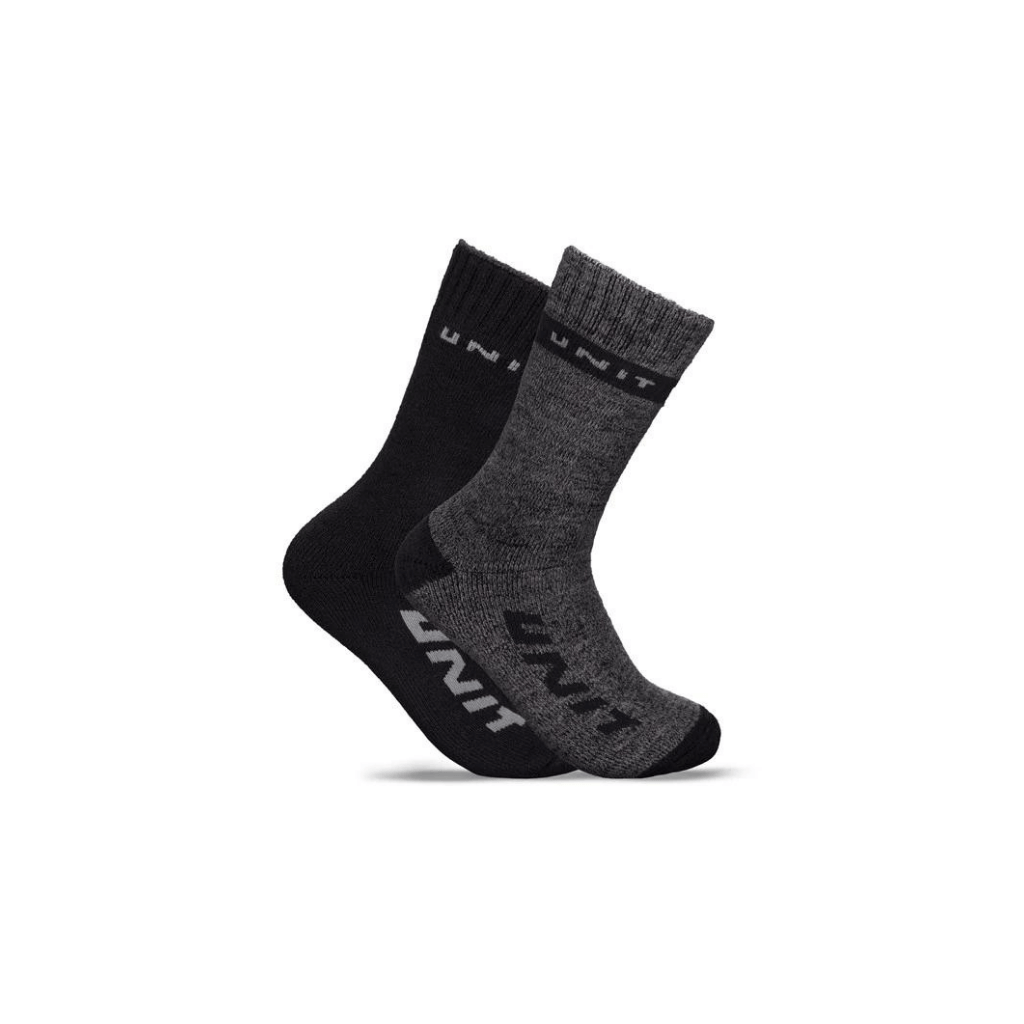 Unit Workwear Mens Extra Thick Bamboo Hi Rise Socks