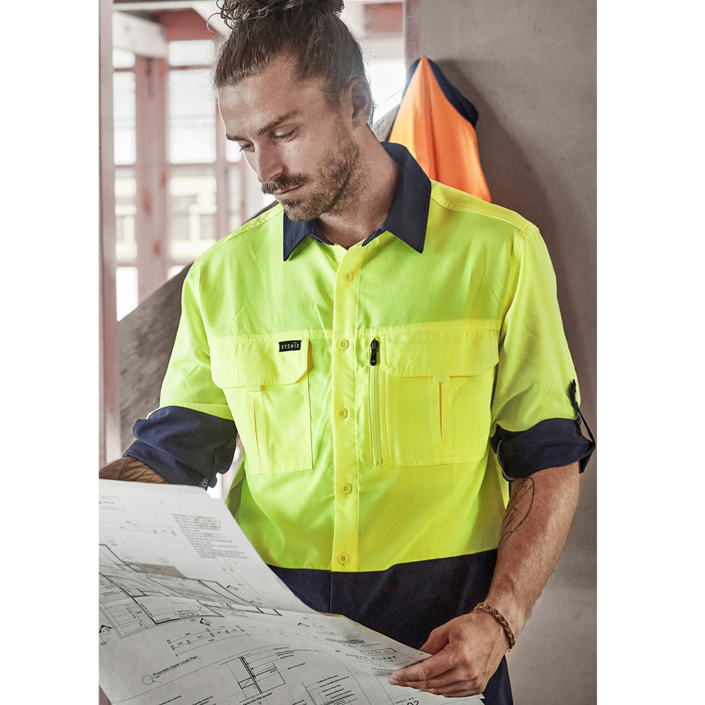 Syzmik ZW468 Hi Vis Outdoor L/Sleeve