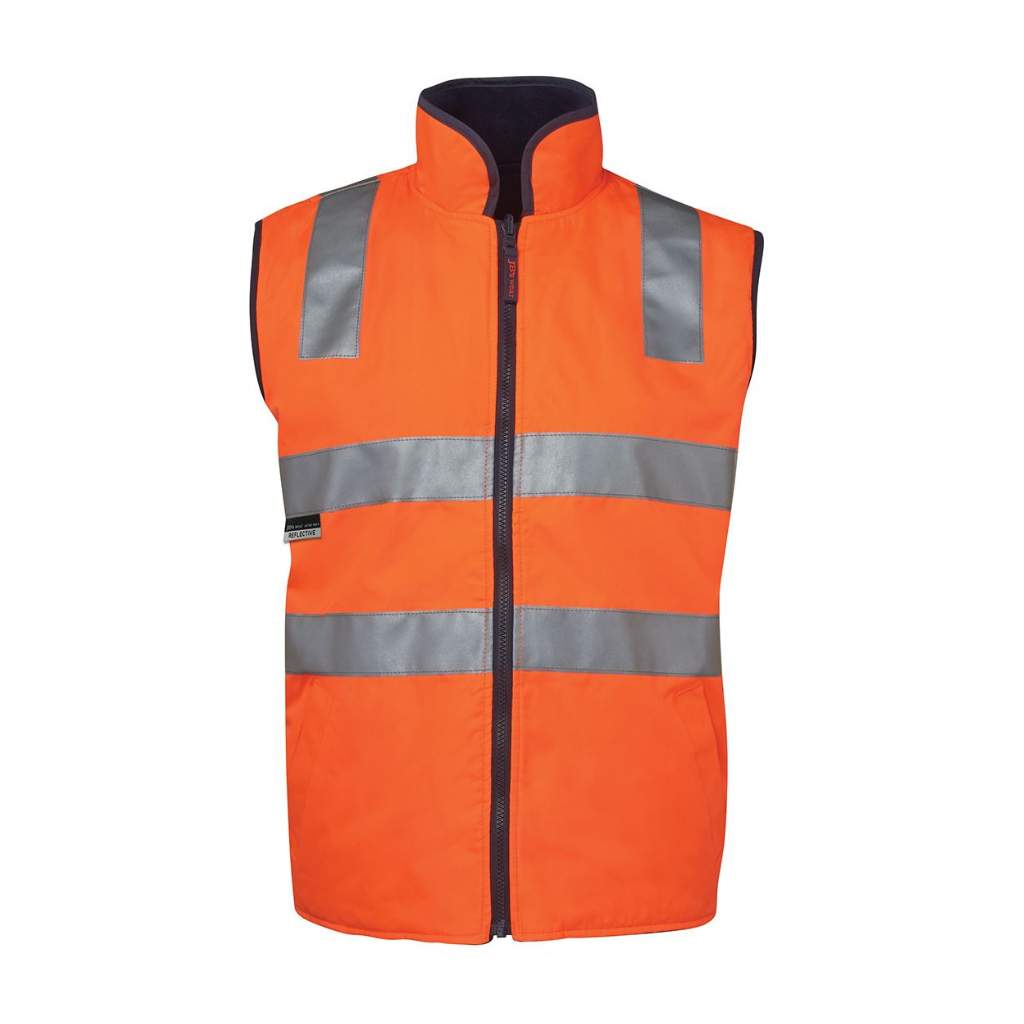 Jbs Wear 6D4RV Hi Vis Reversible Vest