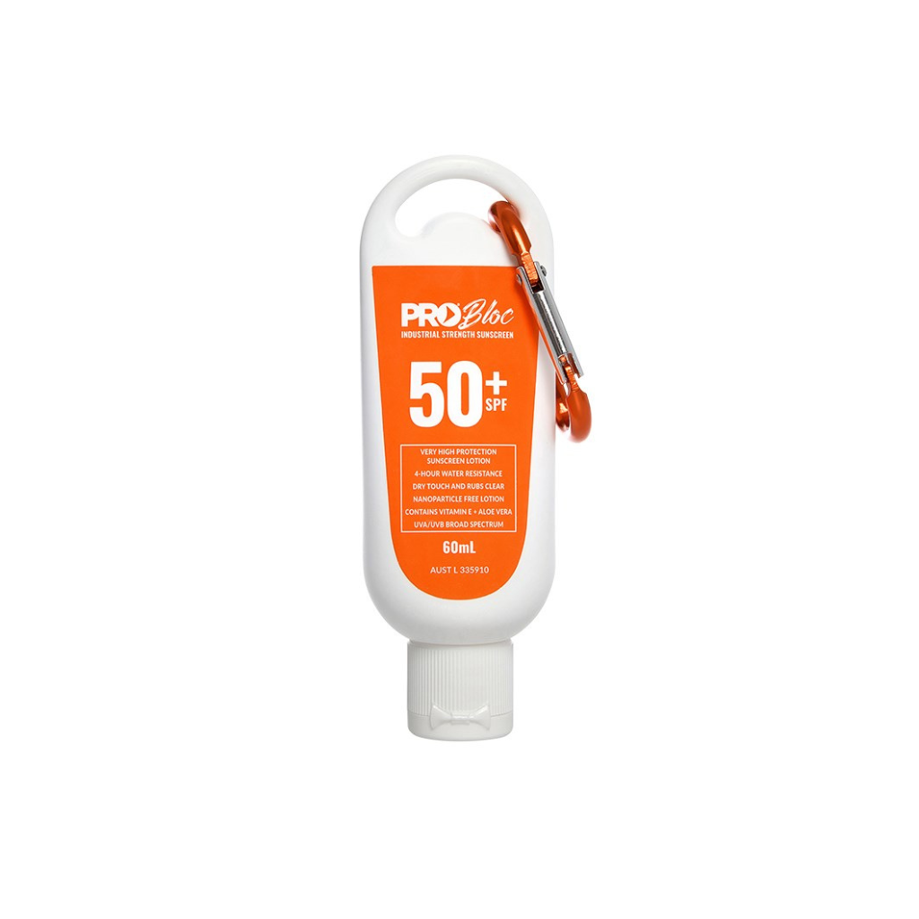 ProSafety SPF 50+ Sunscreen 60ml with Carabiner