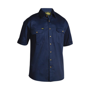 Bisley BS1433 Cotton Drill S/Sleeve Shirt