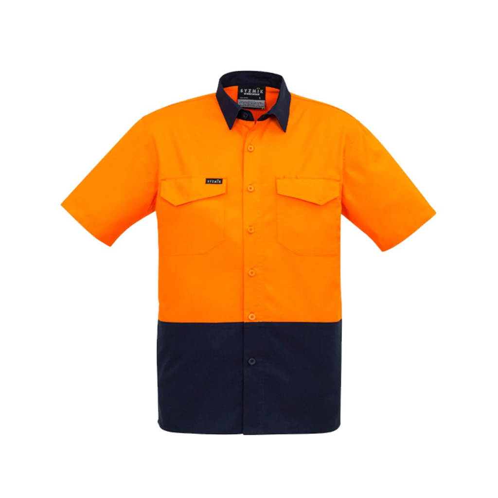 Syzmik ZW815 Hi Vis Rugged Short Sleeve