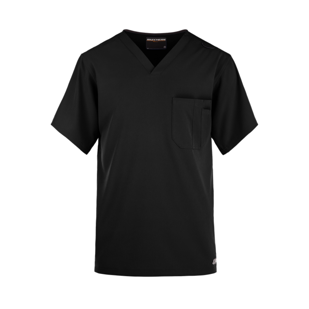 Skechers SK0112 Mens Structure Scrub Top