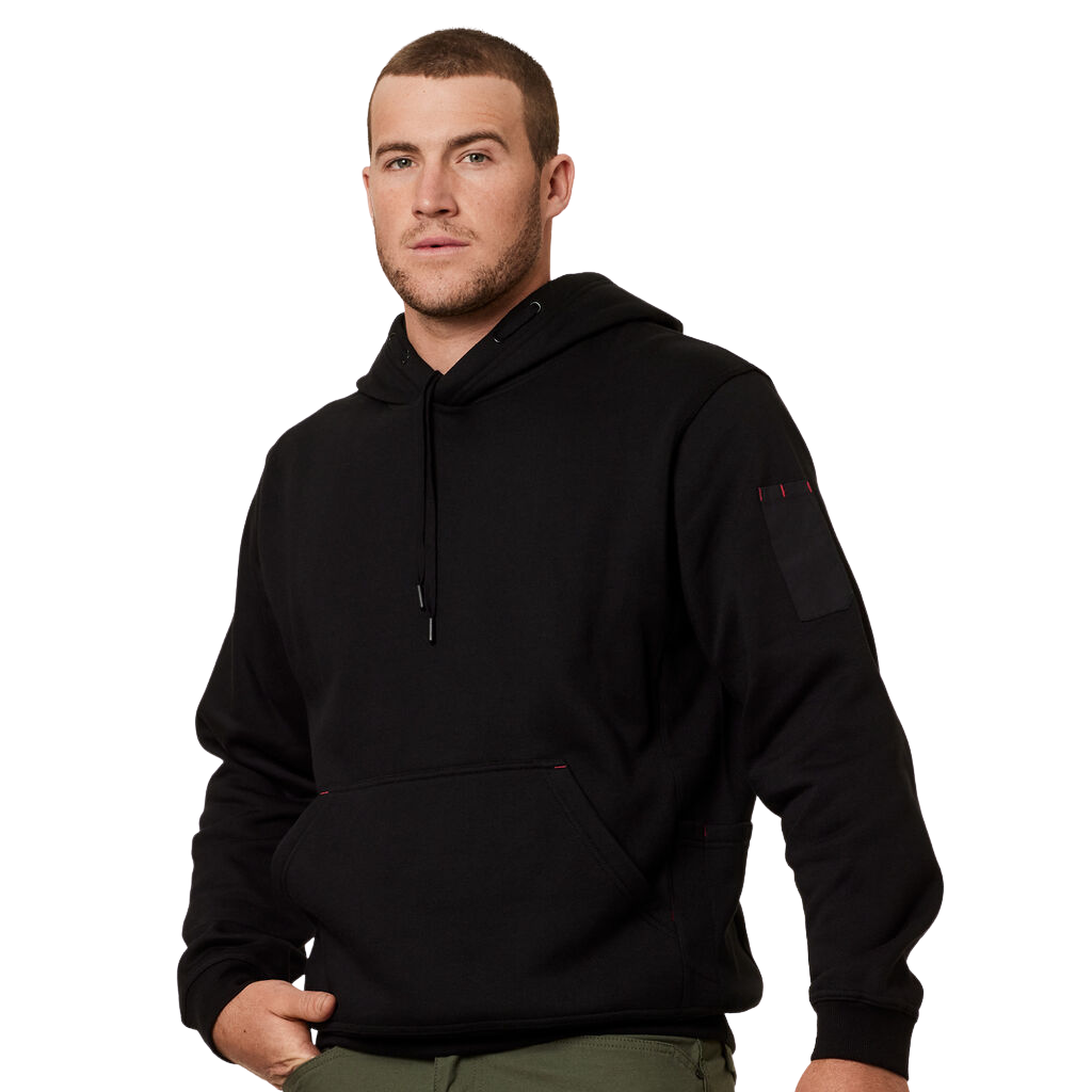 Hard Yakka Y19326 Brushed Plain Fleece Hoodie