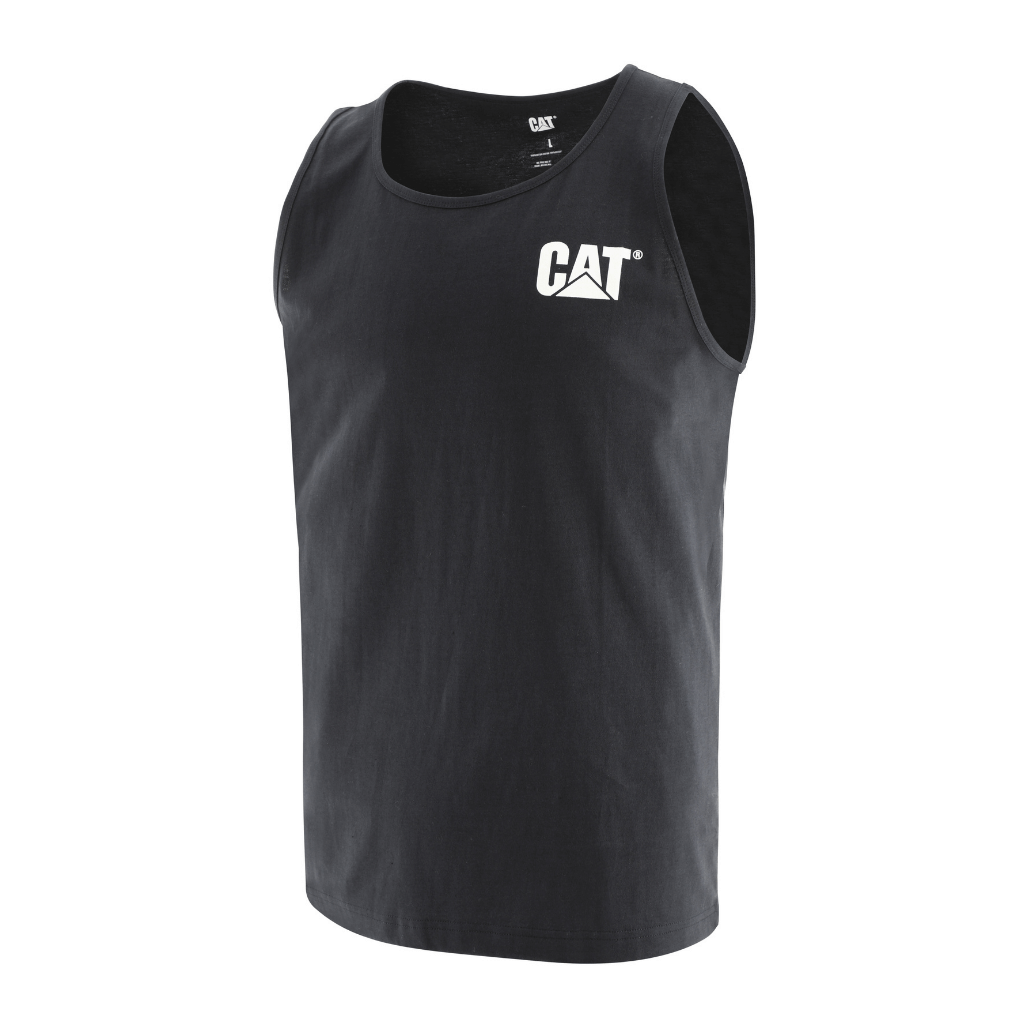 Cat Workwear Trademark Singlet