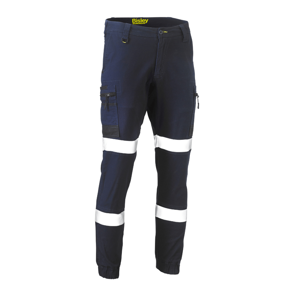 Bisley Bpc6334t Flx And Move Taped Stretch Cargo Cuffed Pants