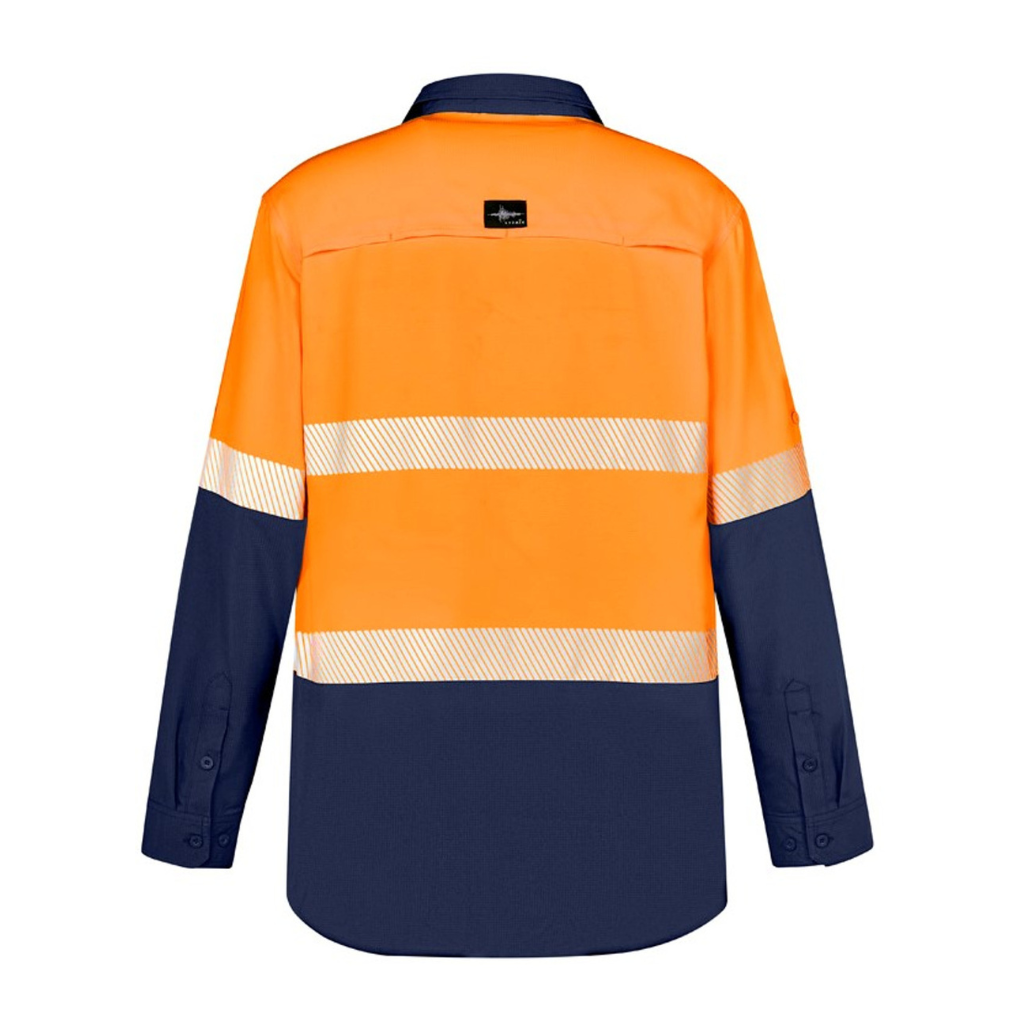 Syzmik ZW470 Hi Vis Outdoor Segmented Taped L/Sleeve