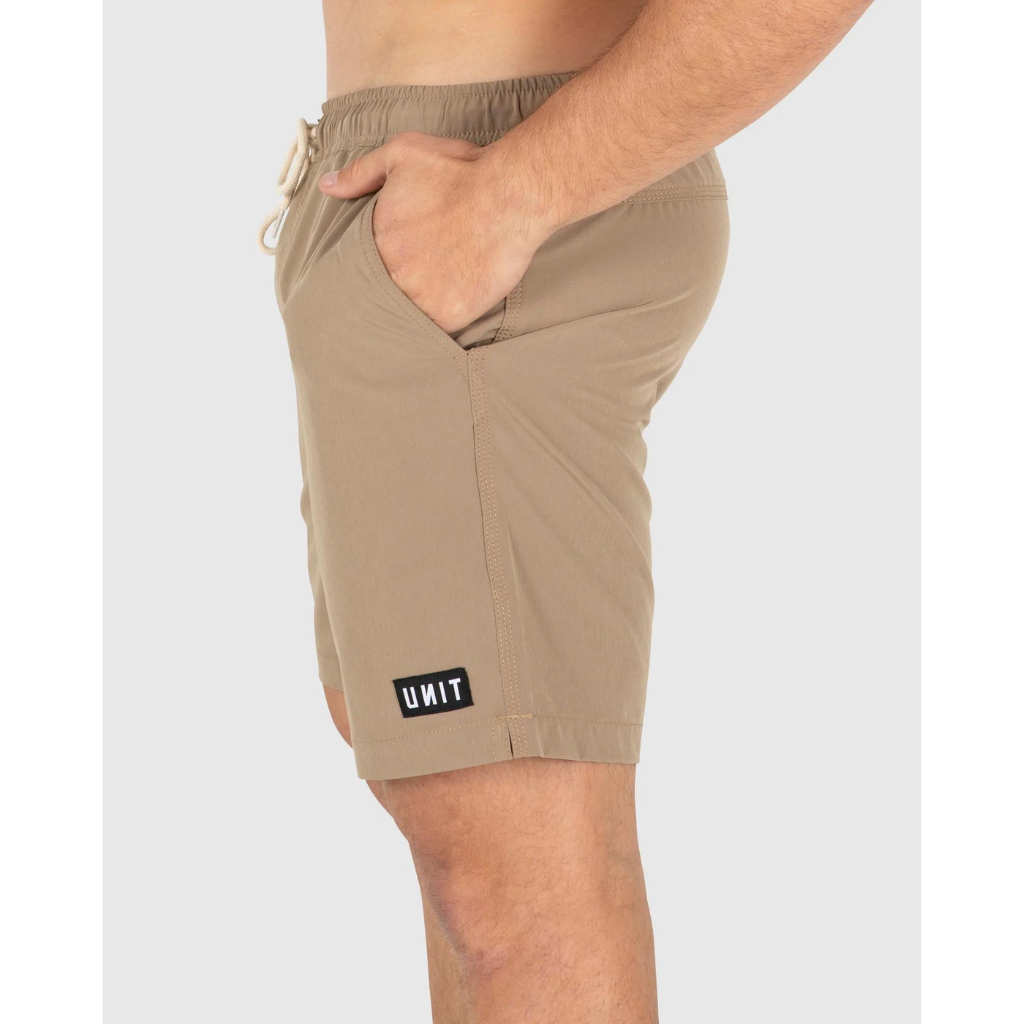 Unit Workwear Block Elastic Waist Short