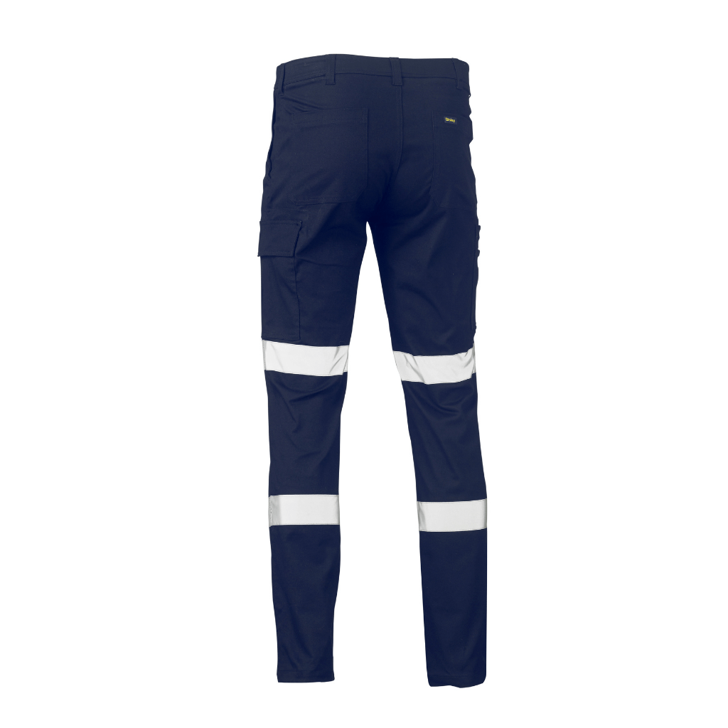 Bisley Bpc6008t Taped Stretch Cotton Drill Cargo Pants