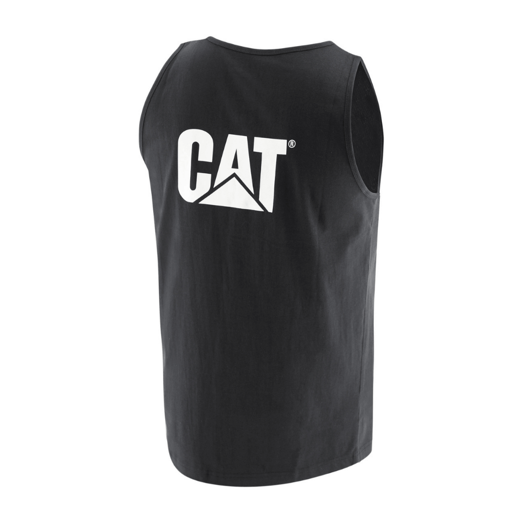 Cat Workwear Trademark Singlet