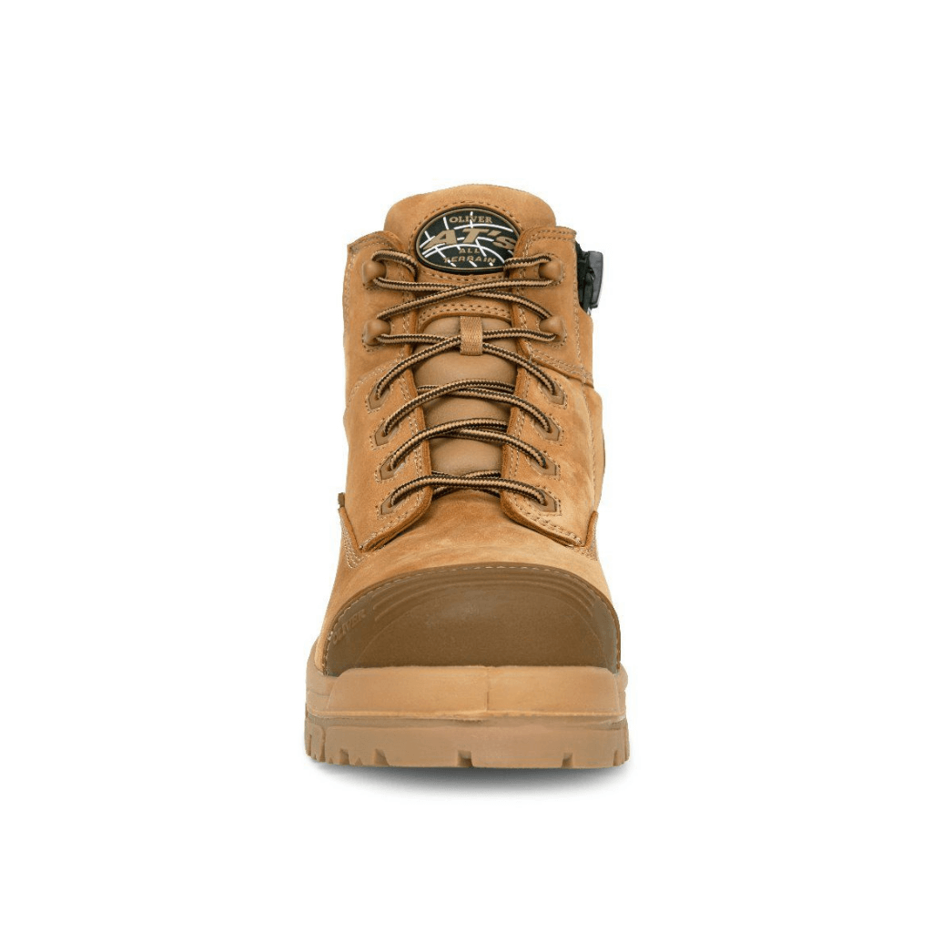 Oliver 45650Z Lace Up Zip Side Hiker Boot