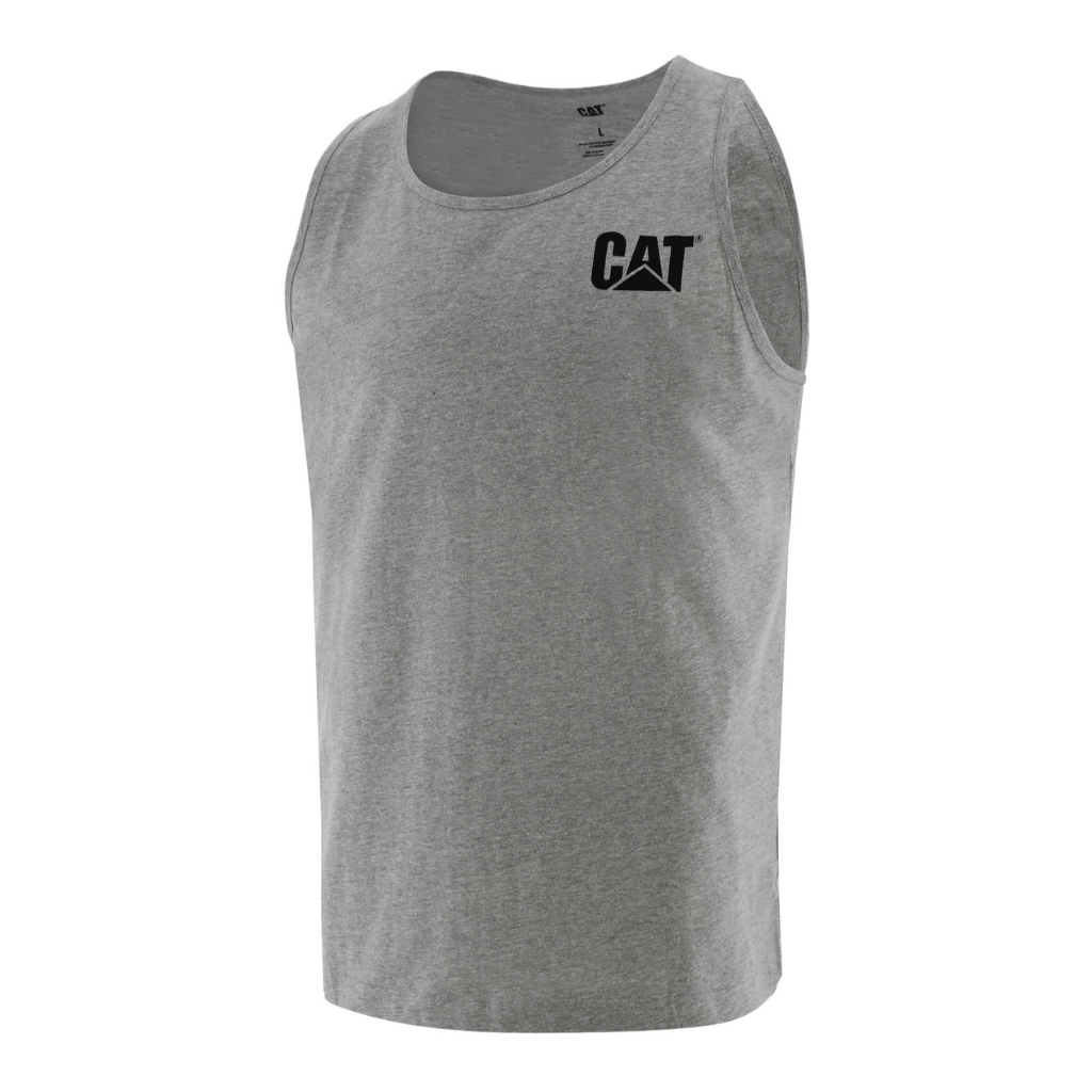 Cat Workwear Trademark Singlet