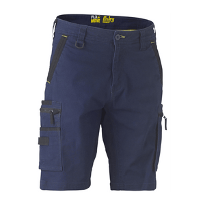 Bisley Bshc1330 Flx And Move Stretch Utility Zip Cargo Short
