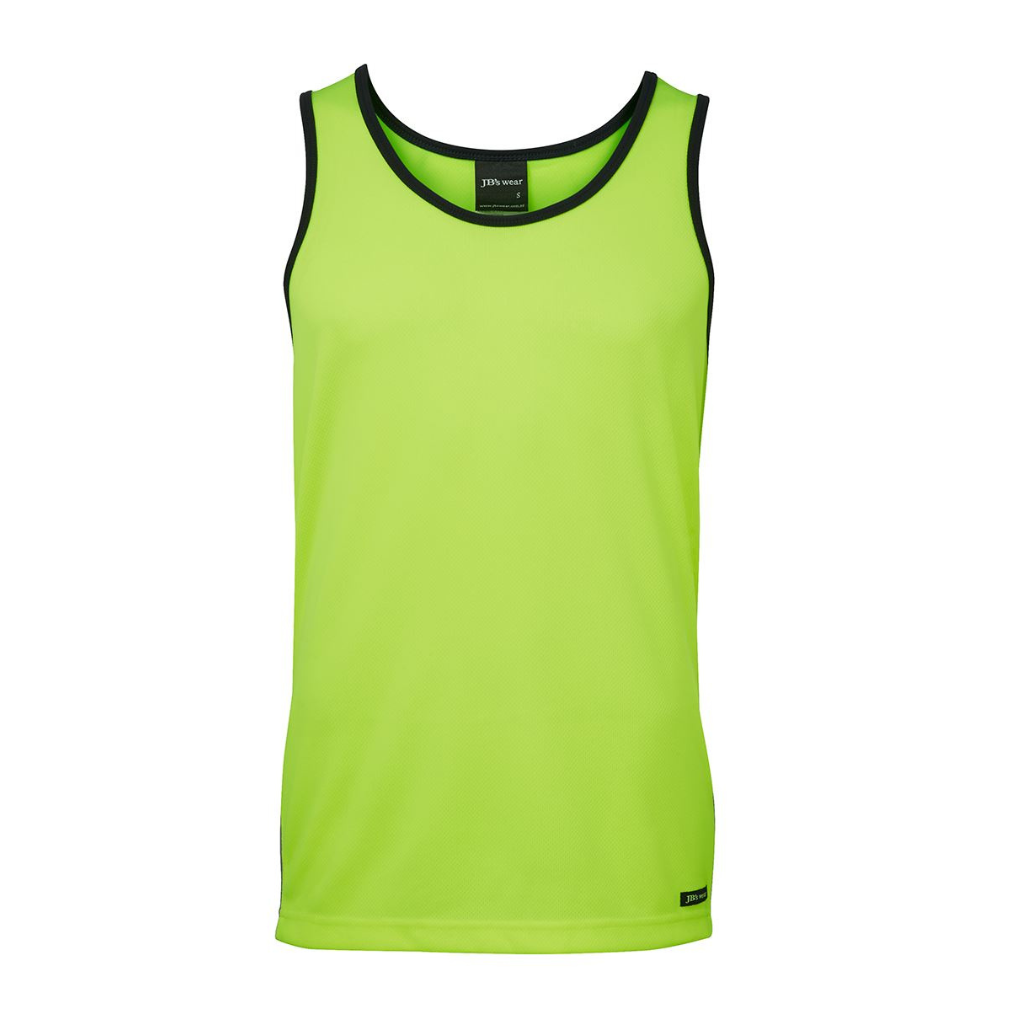 Jbs Wear 6HCS4 Hi Vis Contrast Singlet