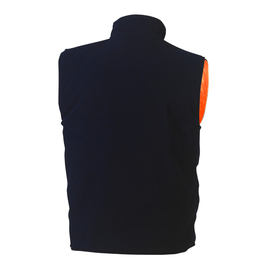 Bisley Bv0364t Taped Hi Vis Rail Wet Weather Vest