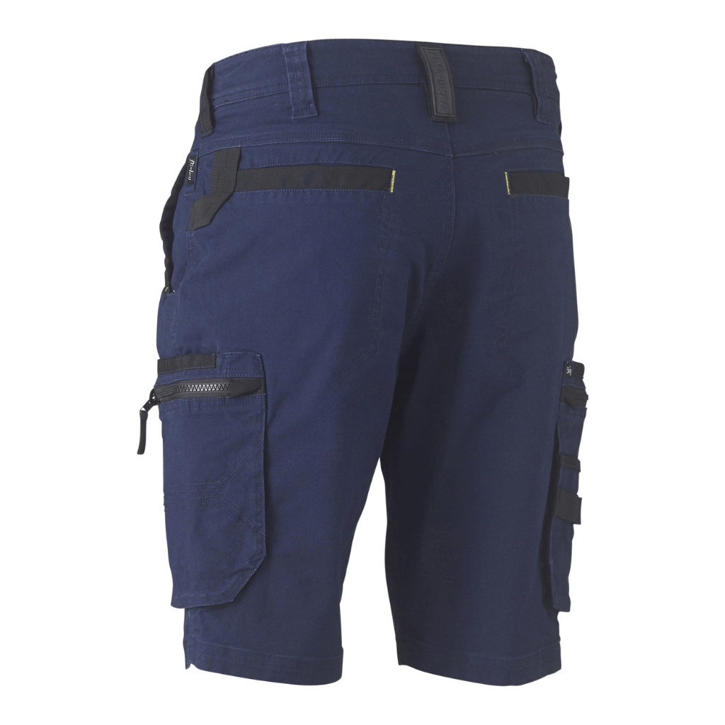 Bisley Bshc1330 Flx And Move Stretch Utility Zip Cargo Short