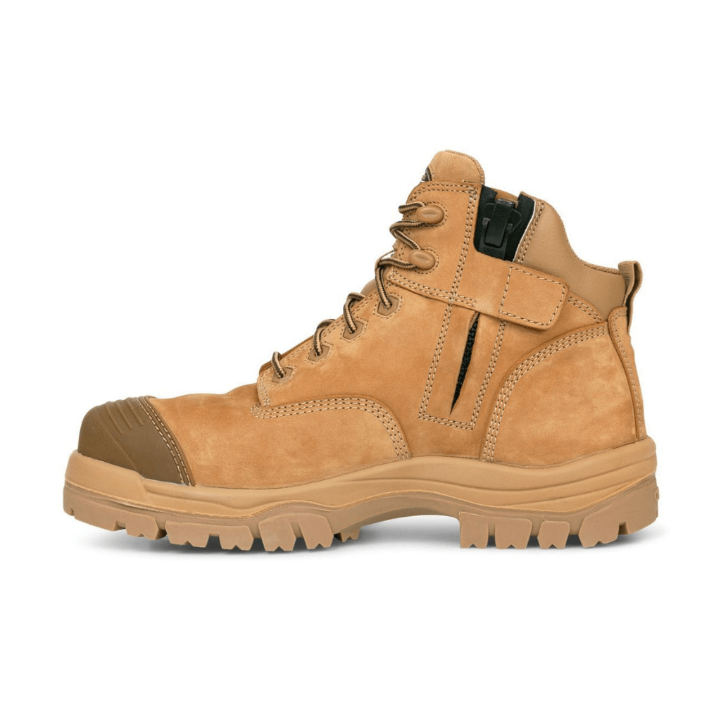 Oliver 45650Z Lace Up Zip Side Hiker Boot