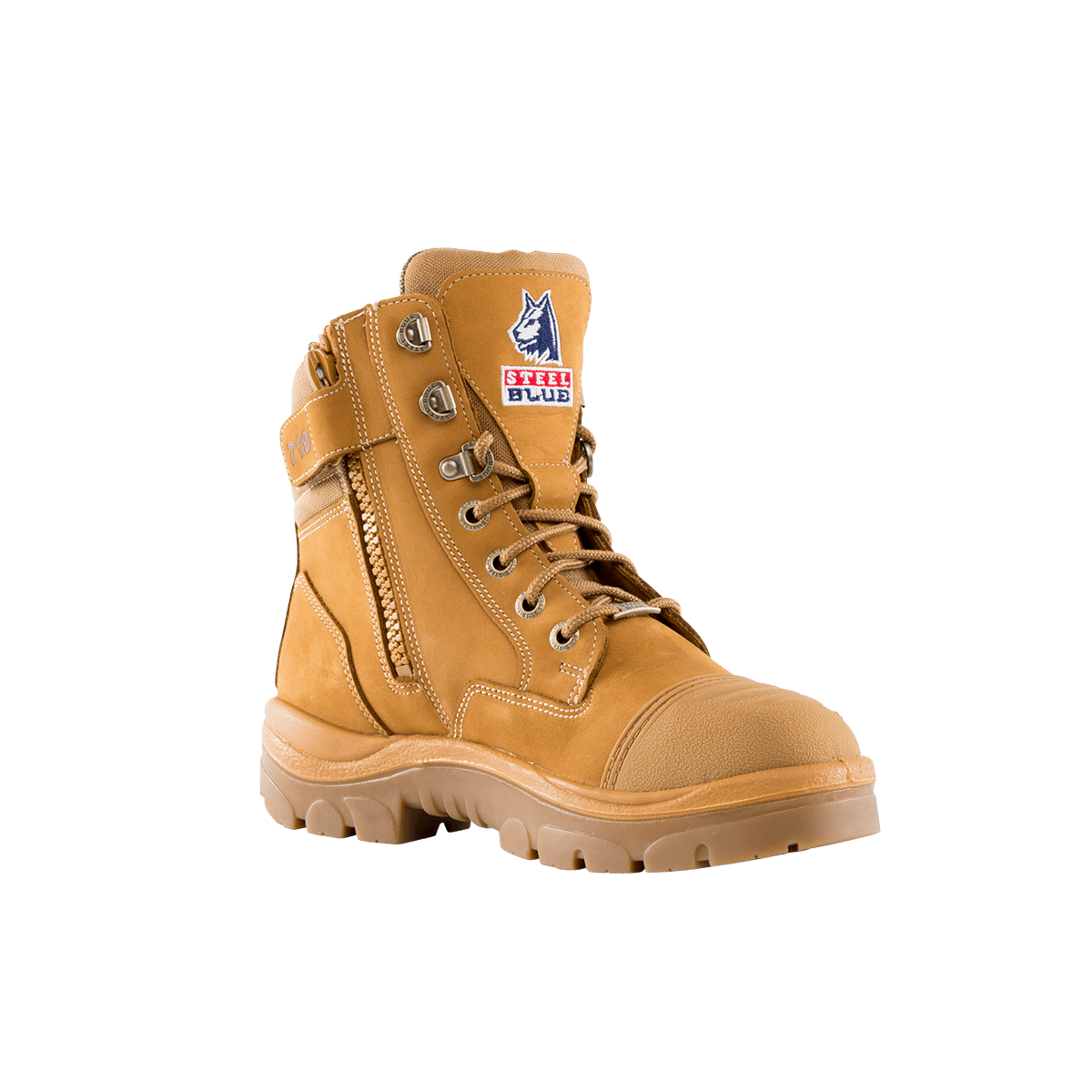 Blue steel steel cap boots new arrivals